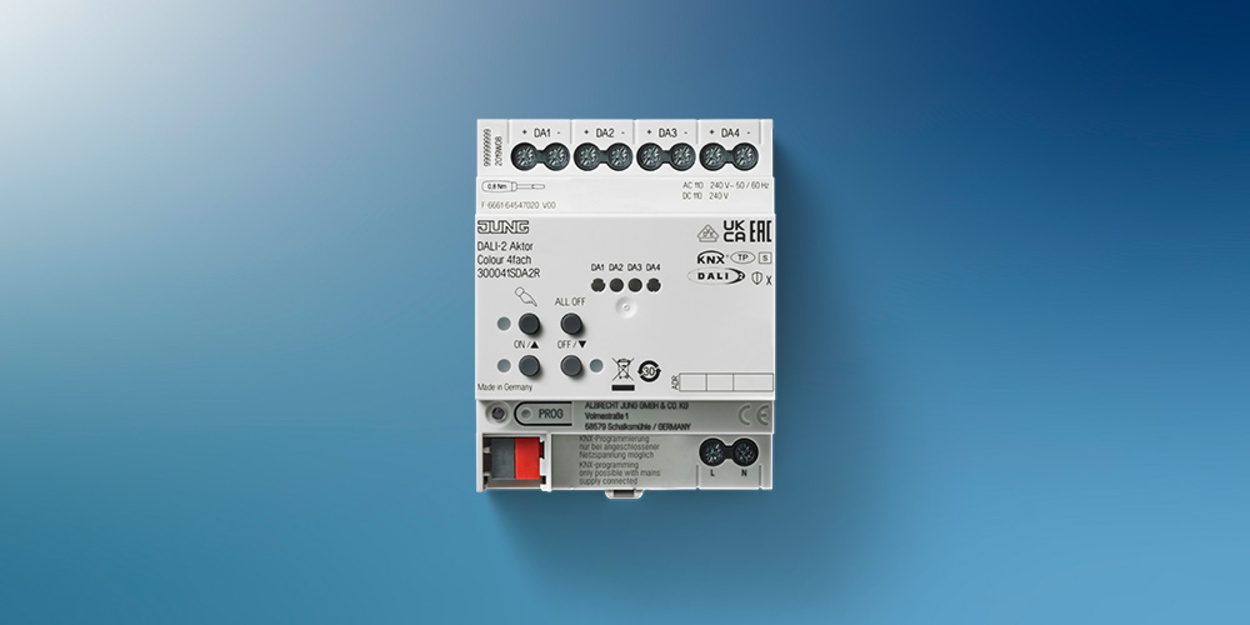 KNX DALI 2 Gateway Colour bei Jürgen Seiboth Elektro in Waltershausen